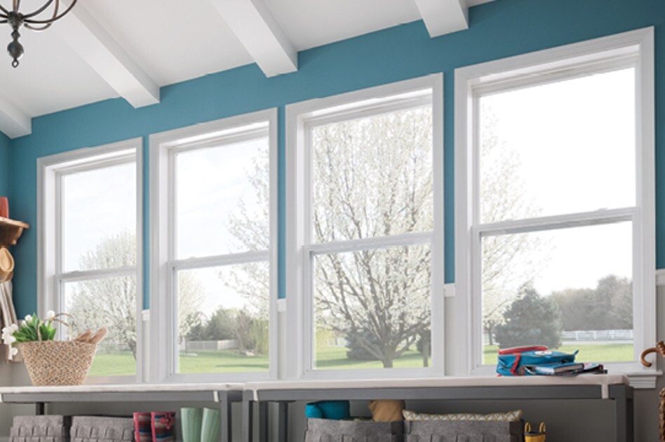 v2000 single hung windows, MI Windows and Doors